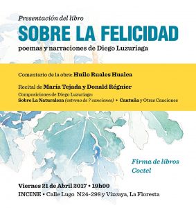 Afiche recital canciones Diego Luzuriaga_abril 2017